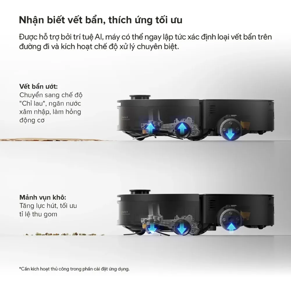 Robot Hút Bụi Lau Nhà Roborock Saros 20 Flow Compele 22 Robot Hút Bụi Lau Nhà Roborock Saros 20 Flow Compele - Akia Smart Home