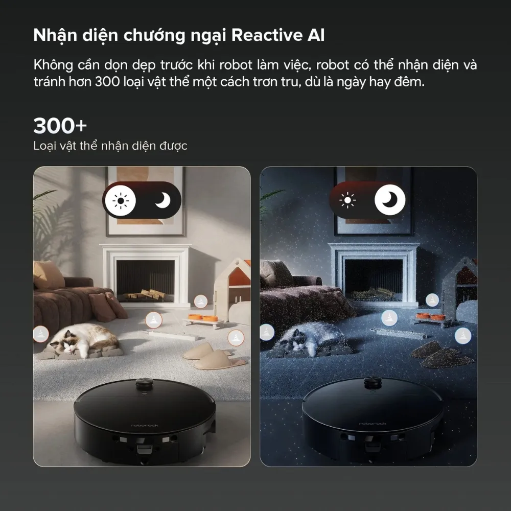 Robot Hút Bụi Lau Nhà Roborock Saros 20 Flow Compele 27 Robot Hút Bụi Lau Nhà Roborock Saros 20 Flow Compele - Akia Smart Home