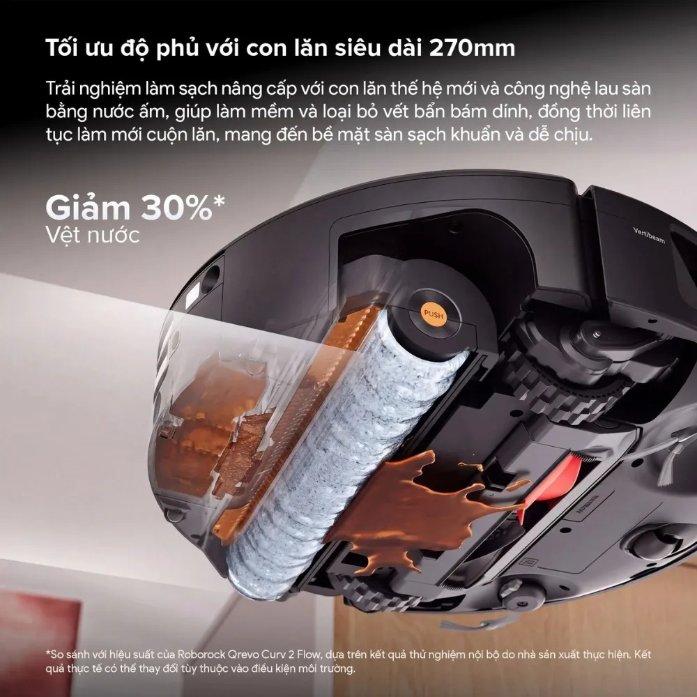 Robot Hút Bụi Lau Nhà Roborock Saros 20 Flow Compele 26 Robot Hút Bụi Lau Nhà Roborock Saros 20 Flow Compele - Akia Smart Home
