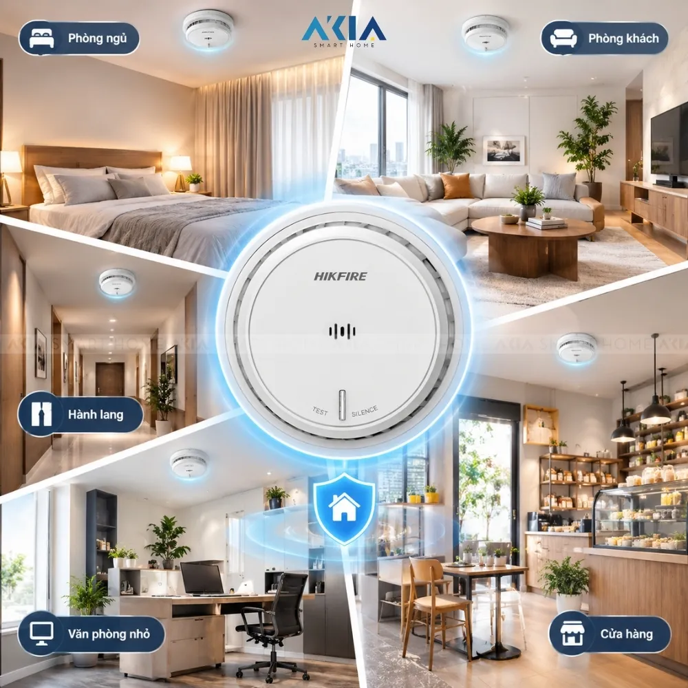 Thiết Bị Cảm Biến Khói Hikfire Hf-S2 17 Thiết Bị Cảm Biến Khói Hikfire Hf-S2 - Akia Smart Home