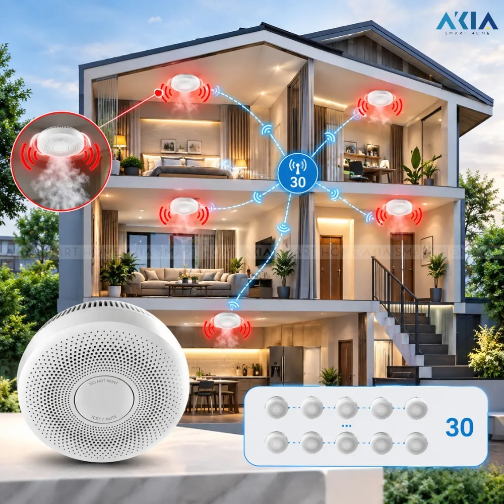 Thiết Bị Cảm Biến Khói Hikfire Hf-S3E-R8 11 Thiết Bị Cảm Biến Khói Hikfire Hf-S3E-R8 - Akia Smart Home