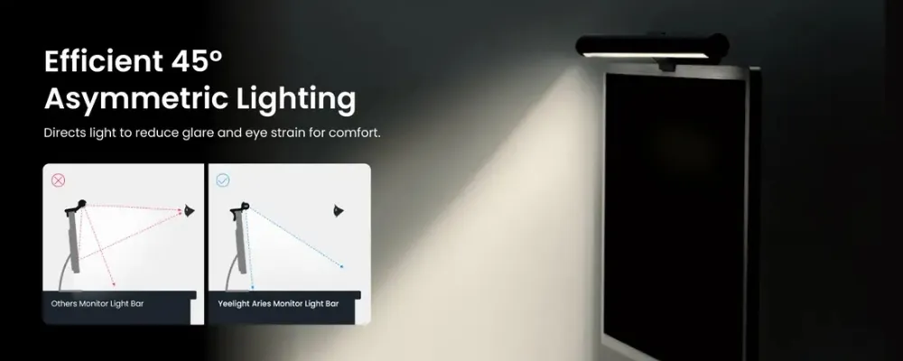 Đèn Led Thanh Treo Màn Hình Yeelight Aries Pro (Có Remote) 50 Đèn Led Thanh Treo Màn Hình Yeelight Aries Pro (Có Remote) - Akia Smart Home