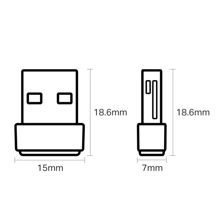 USB Wi-Fi Nano băng tần kép AC600 TP-Link Archer T2U Nano - ảnh 4