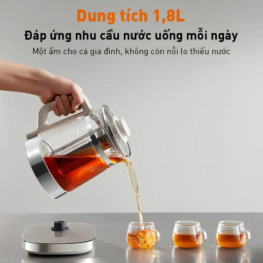 Ấm Pha Trà Đa Năng Joyoung Jtm-196 31 Ấm Pha Trà Đa Năng Joyoung Jtm-196 - Akia Smart Home