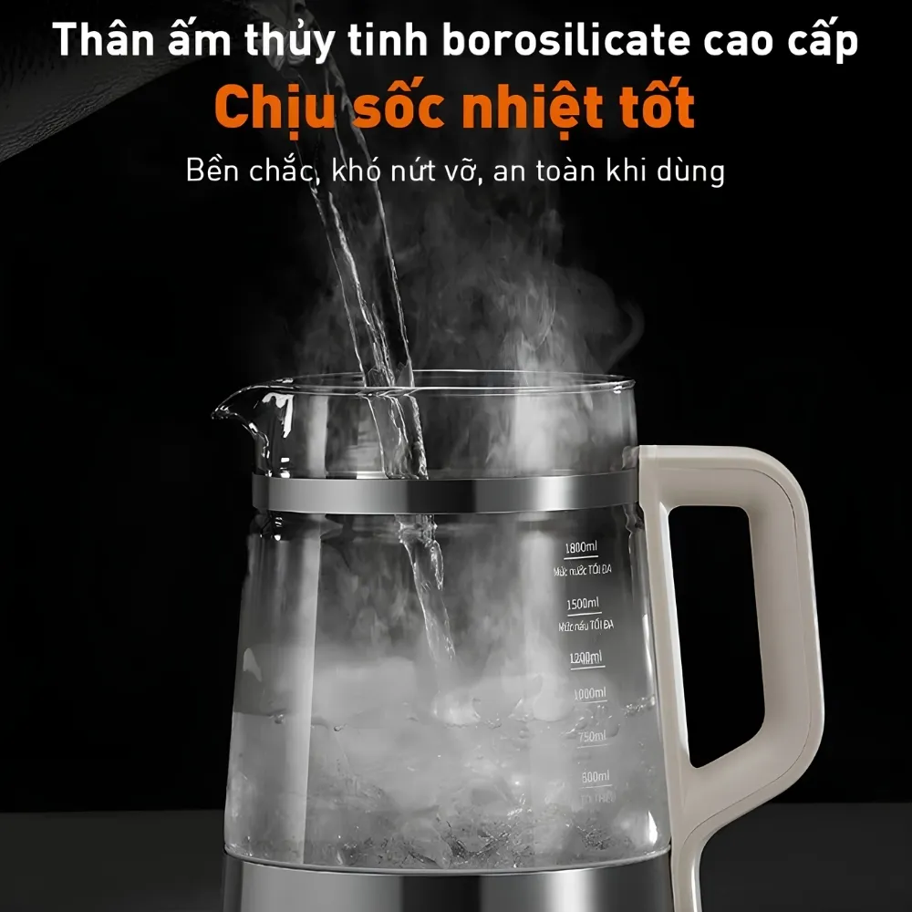 Ấm Pha Trà Đa Năng Joyoung Jtm-196 37 Ấm Pha Trà Đa Năng Joyoung Jtm-196 - Akia Smart Home
