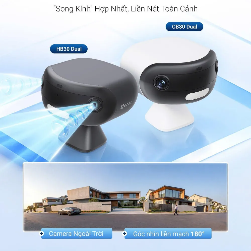 Camera Dùng Pin Trong Nhà Và Ngoài Trời Ezviz Hb30 Dual/ Cb30 Dual 34 Camera Dùng Pin Trong Nhà Và Ngoài Trời Ezviz Hb30 Dual/ Cb30 Dual - Akia Smart Home