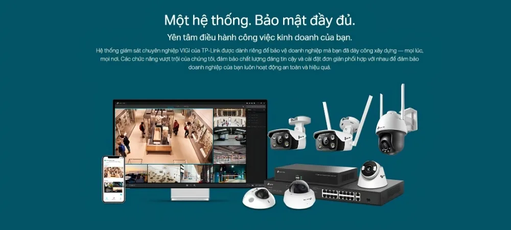 Camera Mạng Tp-Link Vigi Dome Có Màu 3Mp 43 Camera Mạng Tp-Link Vigi Dome Có Màu 3Mp - Akia Smart Home