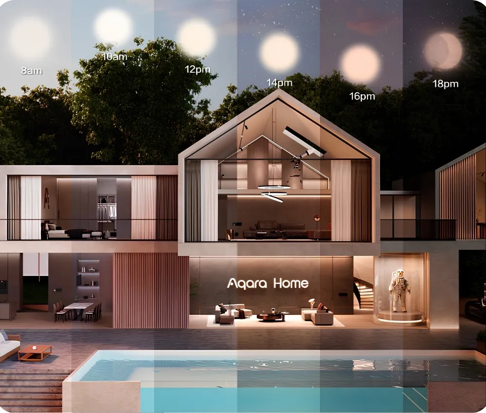 Đèn Âm Trần Aqara Dowlight T2 Pro 60 Độ 12W 29 Đèn Âm Trần Aqara Dowlight T2 Pro 60 Độ 12W - Akia Smart Home