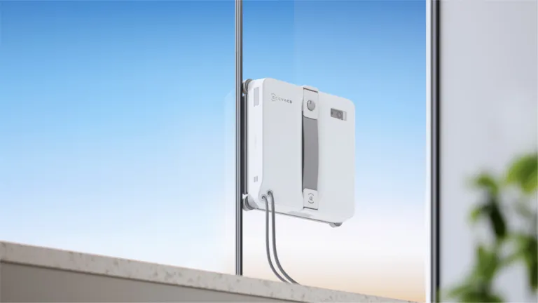 Robot lau kính Ecovacs Winbot Mini 2 - Robot lau kính bám trên cửa kính ngoài trời