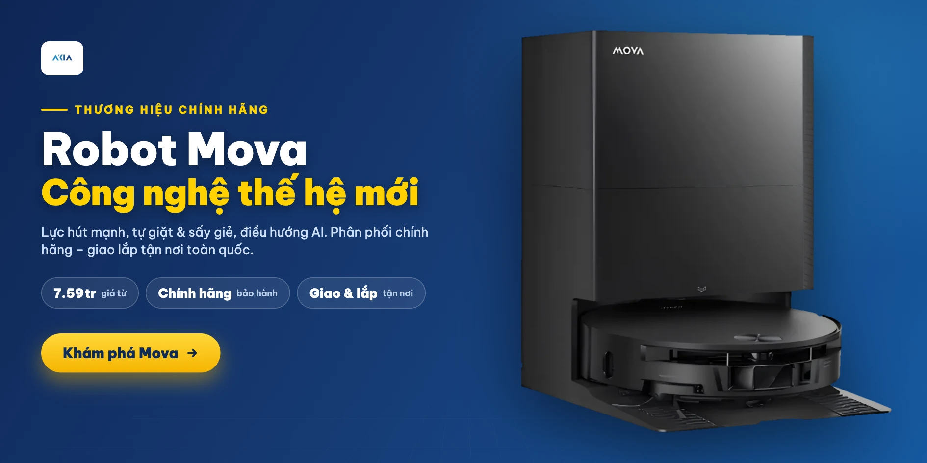 Robot Mova Chính Hãng - Công Nghệ Thế Hệ Mới, Giá Từ 7.590.000Đ