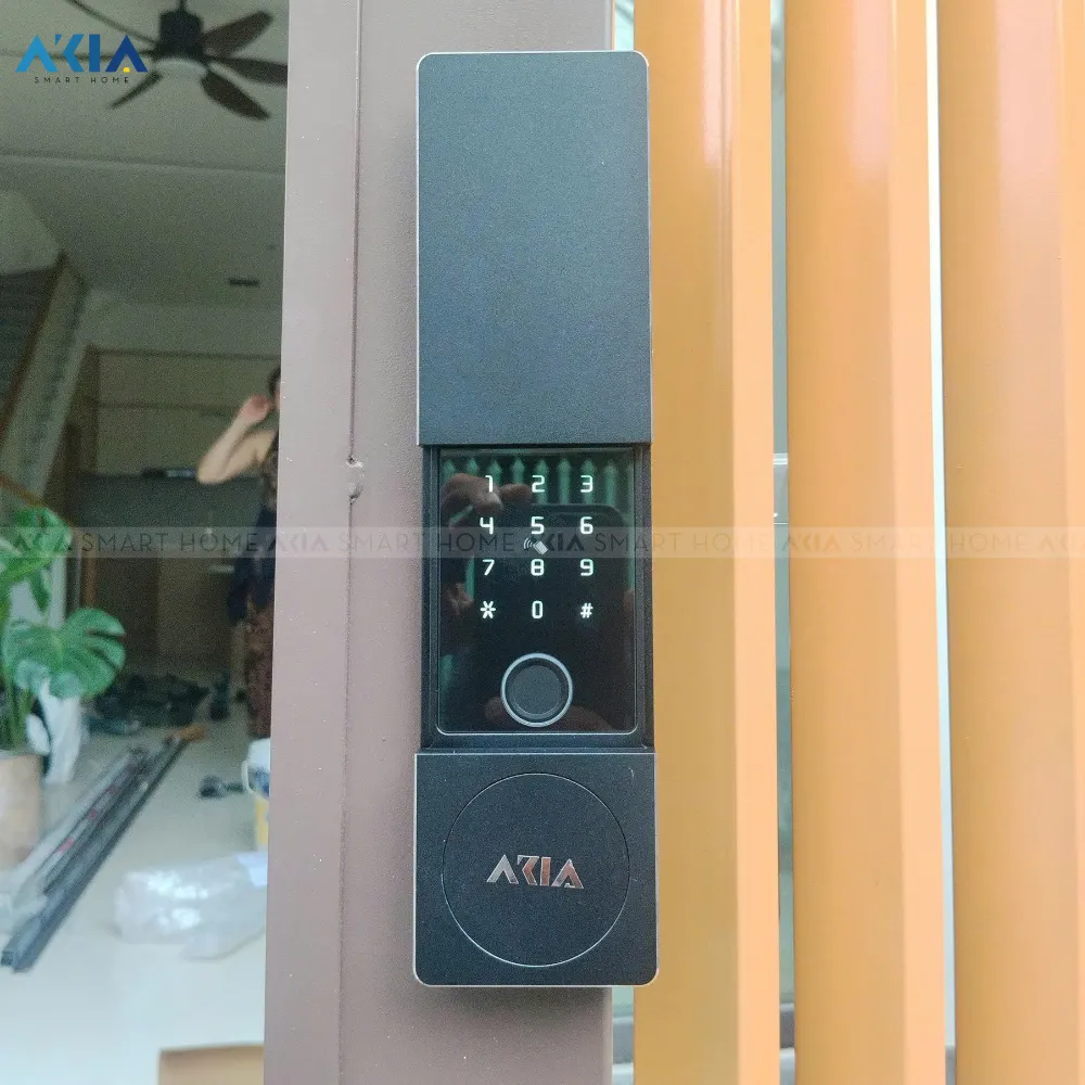 Khóa Cổng Vân Tay Thông Minh Akia Nt-01 22 Khóa Cổng Vân Tay Thông Minh Akia Nt-01 - Akia Smart Home