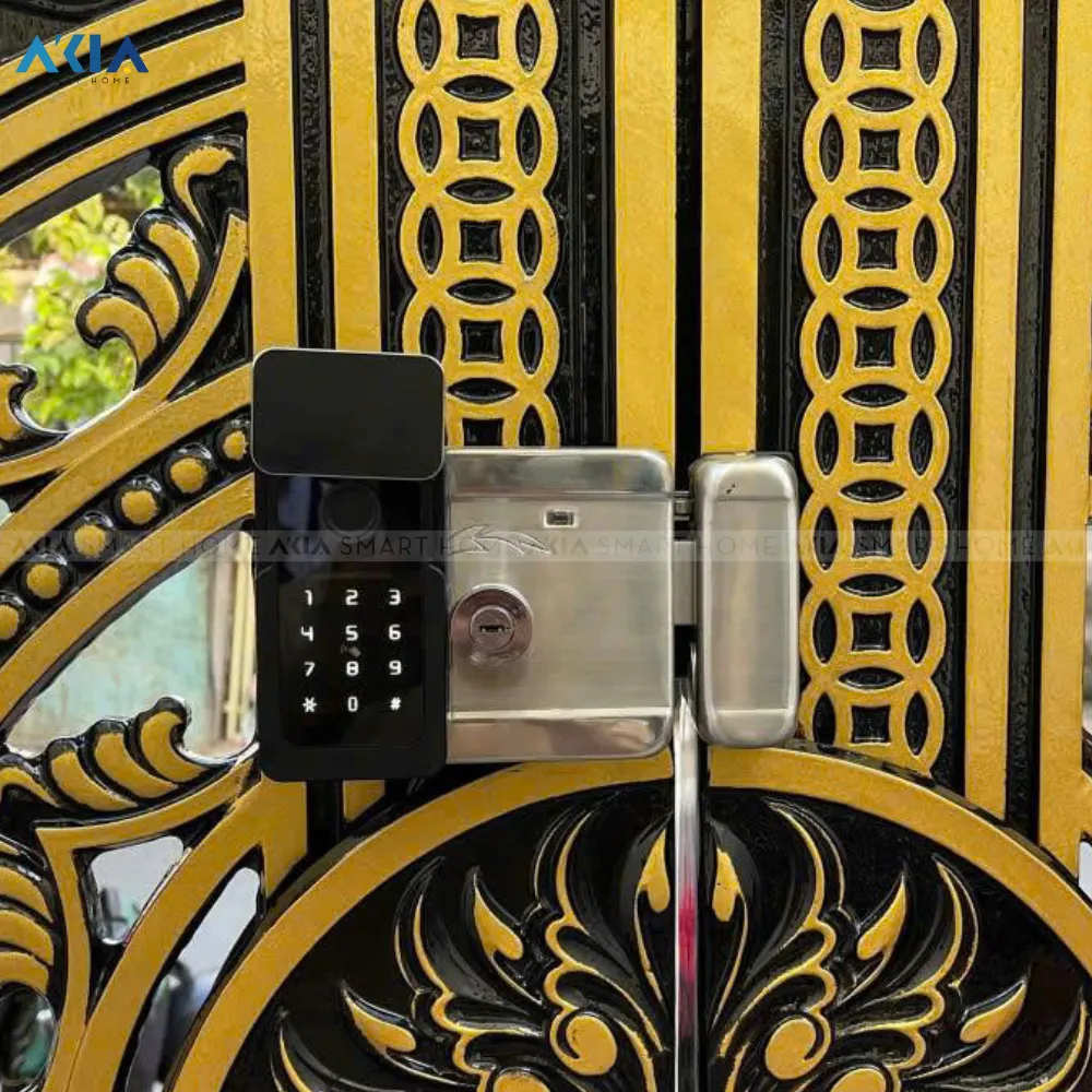 Khóa Cổng Vân Tay Thông Minh Akia Nt-01 21 Khóa Cổng Vân Tay Thông Minh Akia Nt-01 - Akia Smart Home