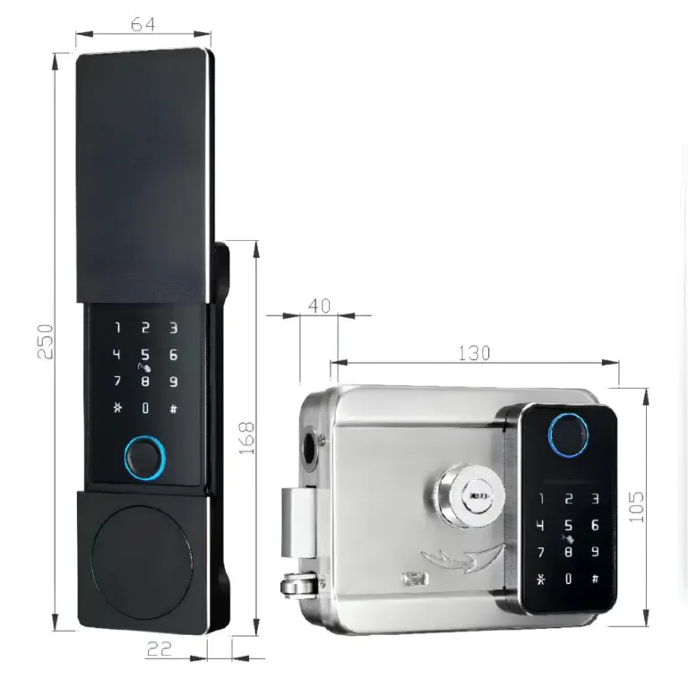 Khóa cổng vân tay thông minh AKIA NT-01 - AKIA Smart Home