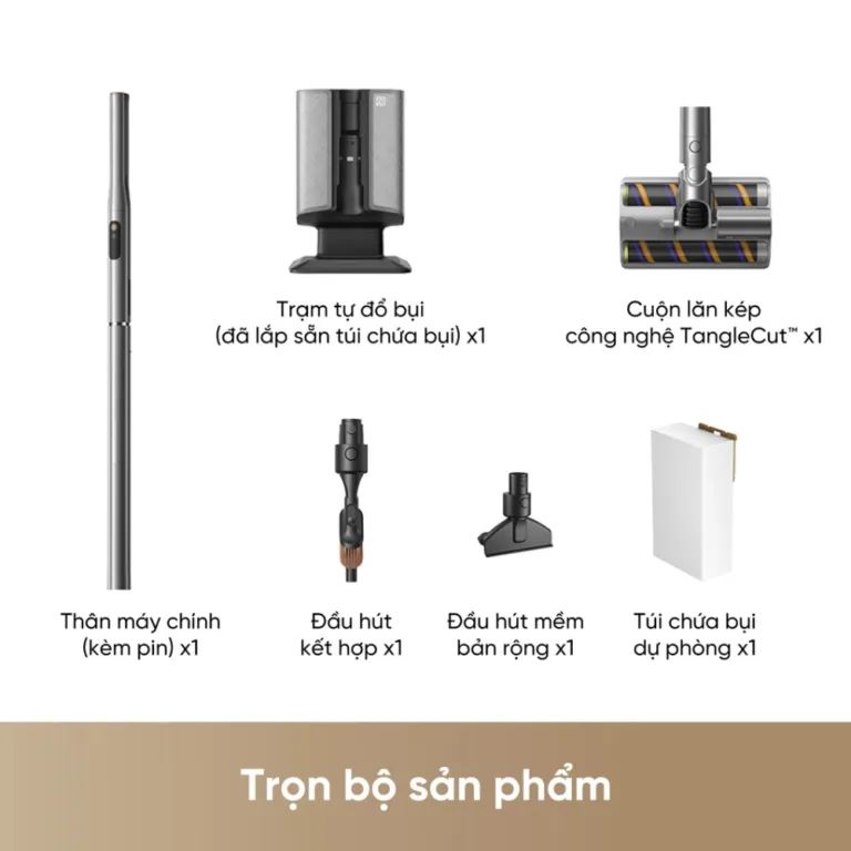 Máy hút bụi cầm tay không dây Dreame Air Station - AKIA Smart Home