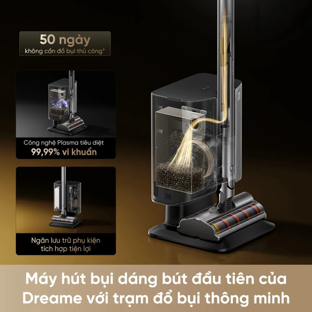 Máy Hút Bụi Cầm Tay Không Dây Dreame Air Station - Akia Smart Home