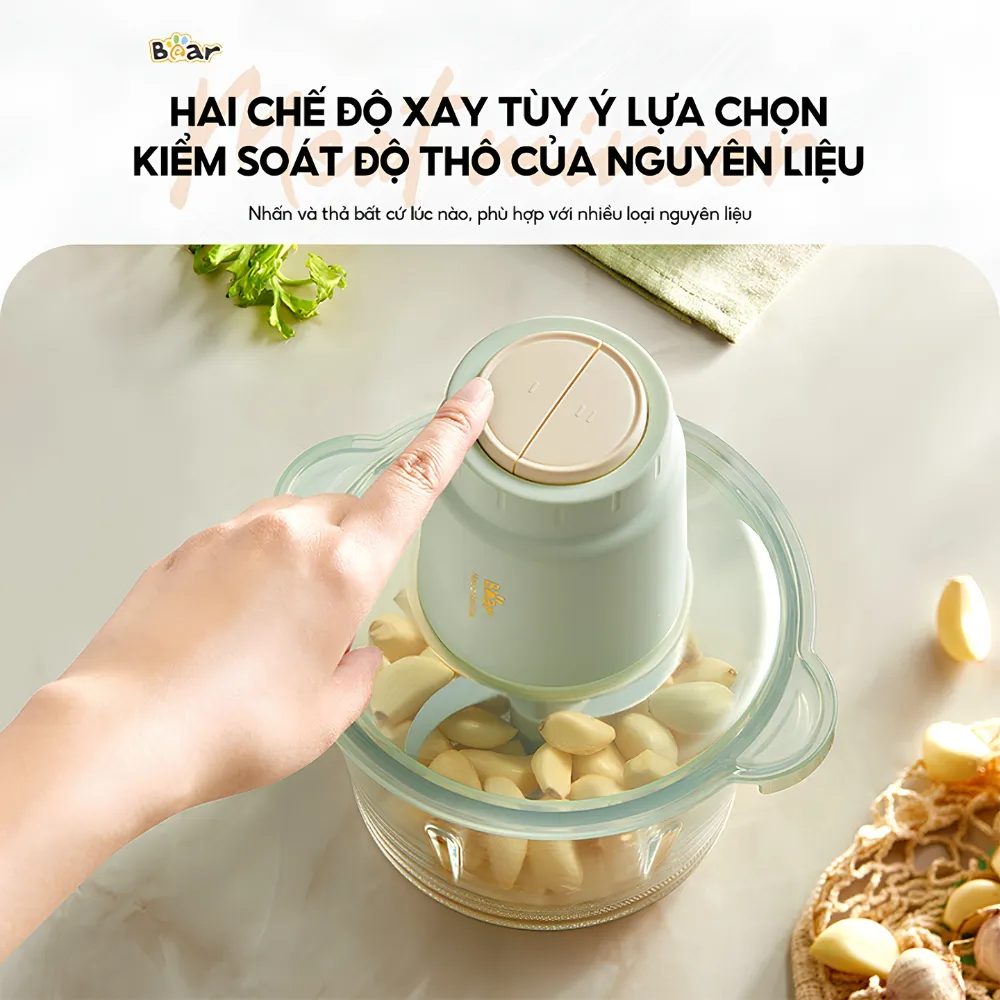 Máy Xay Thịt Bear Sb-Mx20A 1.8L 12 Máy Xay Thịt Bear 1.8L Sb-Mx20A - Akia Smart Home