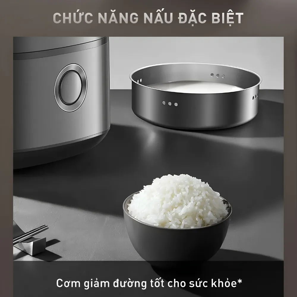 Nồi Cơm Điện Chống Dính Tự Nhiên Joyoung Jnrc-40N6 Ultra 29 Nồi Cơm Điện Cao Tần Chống Dính Tự Nhiên Joyoung Jnrc-40N6 Ultra - Akia Smart Home