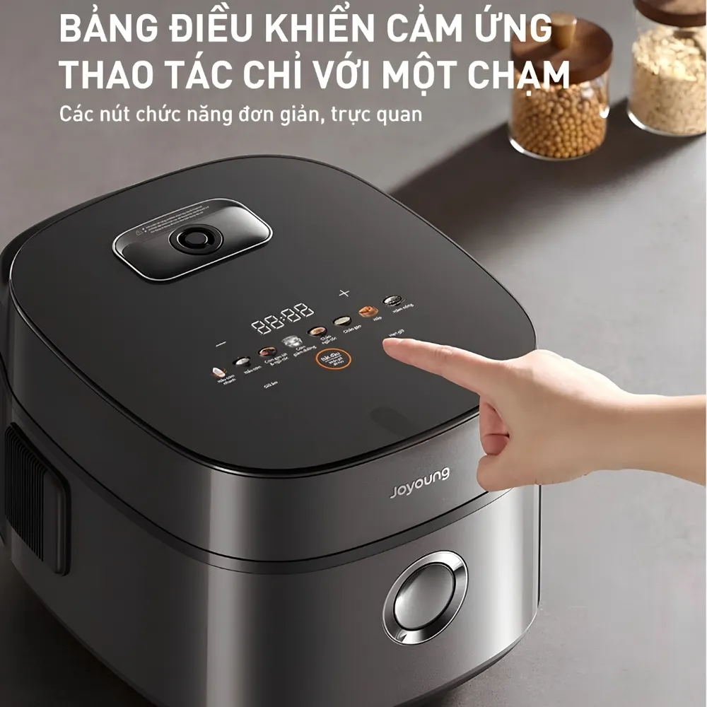 Nồi Cơm Điện Chống Dính Tự Nhiên Joyoung Jnrc-40N6 Ultra 30 Nồi Cơm Điện Cao Tần Chống Dính Tự Nhiên Joyoung Jnrc-40N6 Ultra - Akia Smart Home