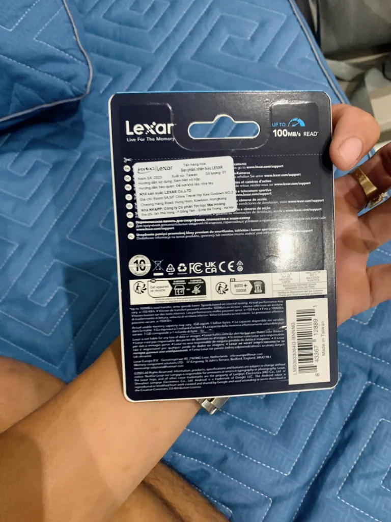 Thẻ nhớ Lexar 633x Micro SDXC Class 10 UHS-I - AKIA Smart Home