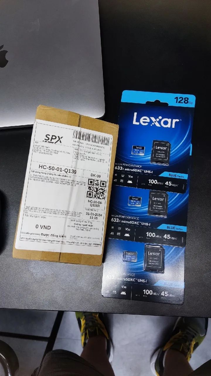 Thẻ nhớ Lexar 633x Micro SDXC Class 10 UHS-I - AKIA Smart Home