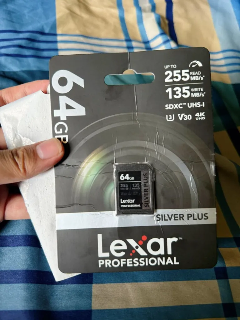 Thẻ nhớ SDXC Lexar Professional Silver Plus UHS-I U3, Tốc độ 205MB/s - AKIA Smart Home