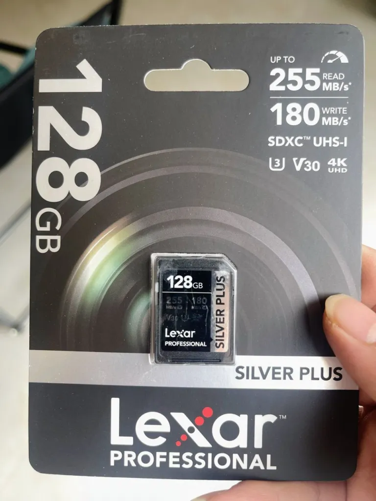 Thẻ nhớ SDXC Lexar Professional Silver Plus UHS-I U3, Tốc độ 205MB/s - AKIA Smart Home
