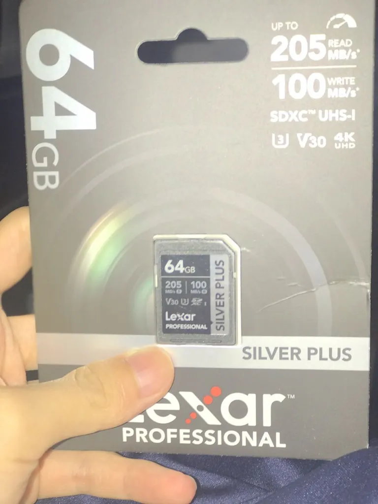 Thẻ nhớ SDXC Lexar Professional Silver Plus UHS-I U3, Tốc độ 205MB/s - AKIA Smart Home