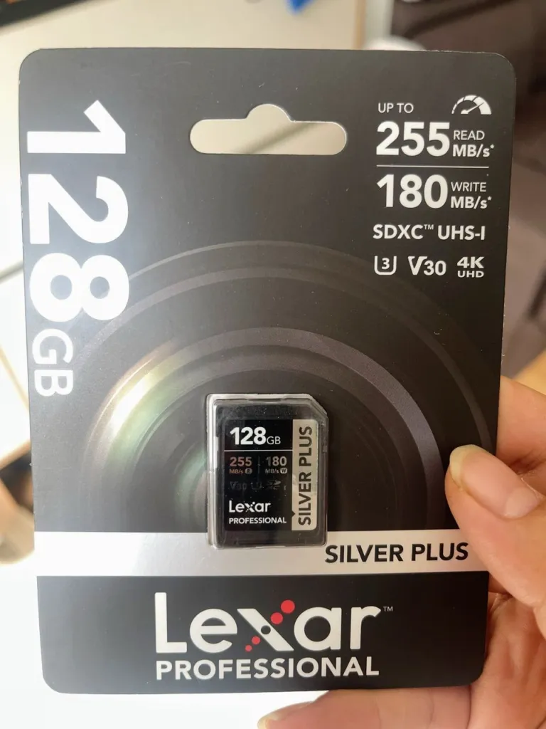 Thẻ nhớ SDXC Lexar Professional Silver Plus UHS-I U3, Tốc độ 205MB/s - AKIA Smart Home