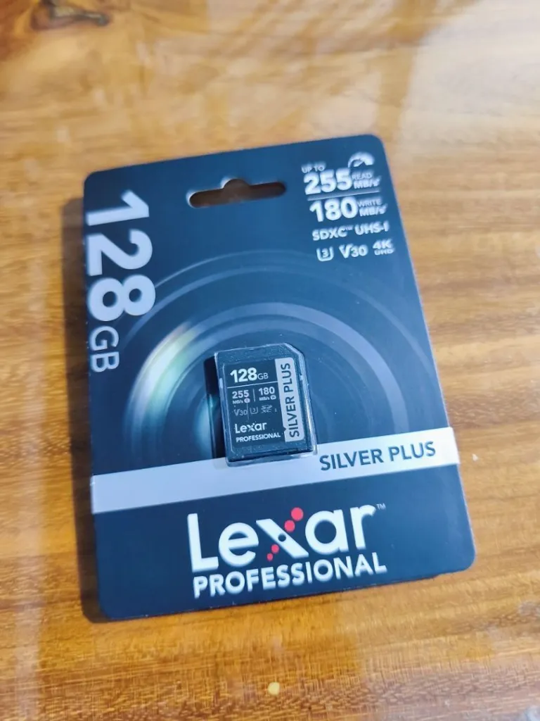 Thẻ nhớ SDXC Lexar Professional Silver Plus UHS-I U3, Tốc độ 205MB/s - AKIA Smart Home