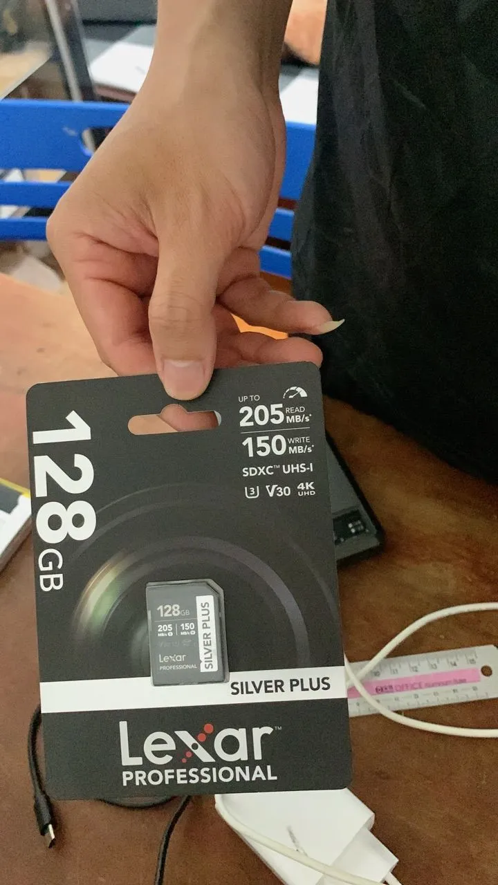 Thẻ nhớ SDXC Lexar Professional Silver Plus UHS-I U3, Tốc độ 205MB/s - AKIA Smart Home