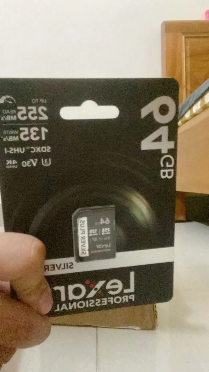 Thẻ nhớ SDXC Lexar Professional Silver Plus UHS-I U3, Tốc độ 205MB/s - AKIA Smart Home