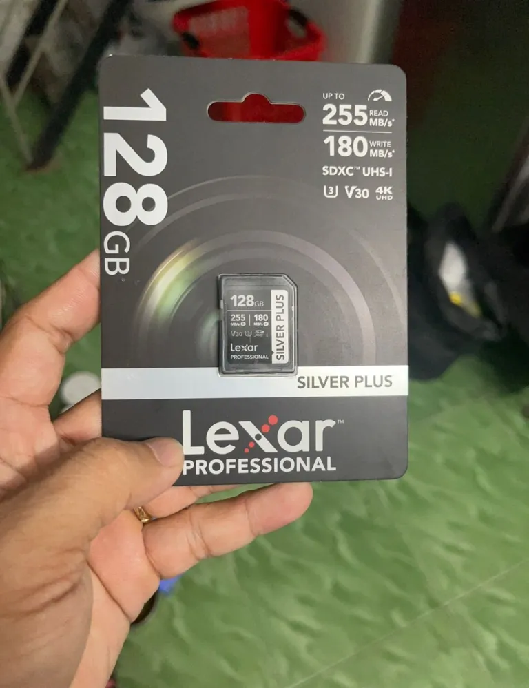 Thẻ nhớ SDXC Lexar Professional Silver Plus UHS-I U3, Tốc độ 205MB/s - AKIA Smart Home