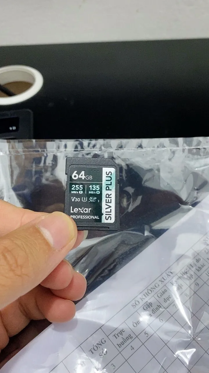 Thẻ nhớ SDXC Lexar Professional Silver Plus UHS-I U3, Tốc độ 205MB/s - AKIA Smart Home