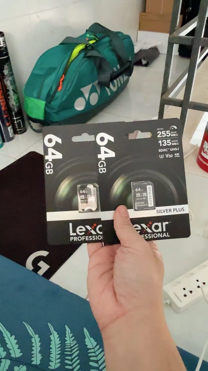Thẻ nhớ SDXC Lexar Professional Silver Plus UHS-I U3, Tốc độ 205MB/s - AKIA Smart Home