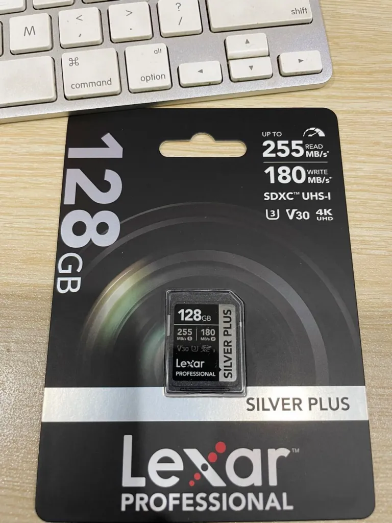 Thẻ nhớ SDXC Lexar Professional Silver Plus UHS-I U3, Tốc độ 205MB/s - AKIA Smart Home