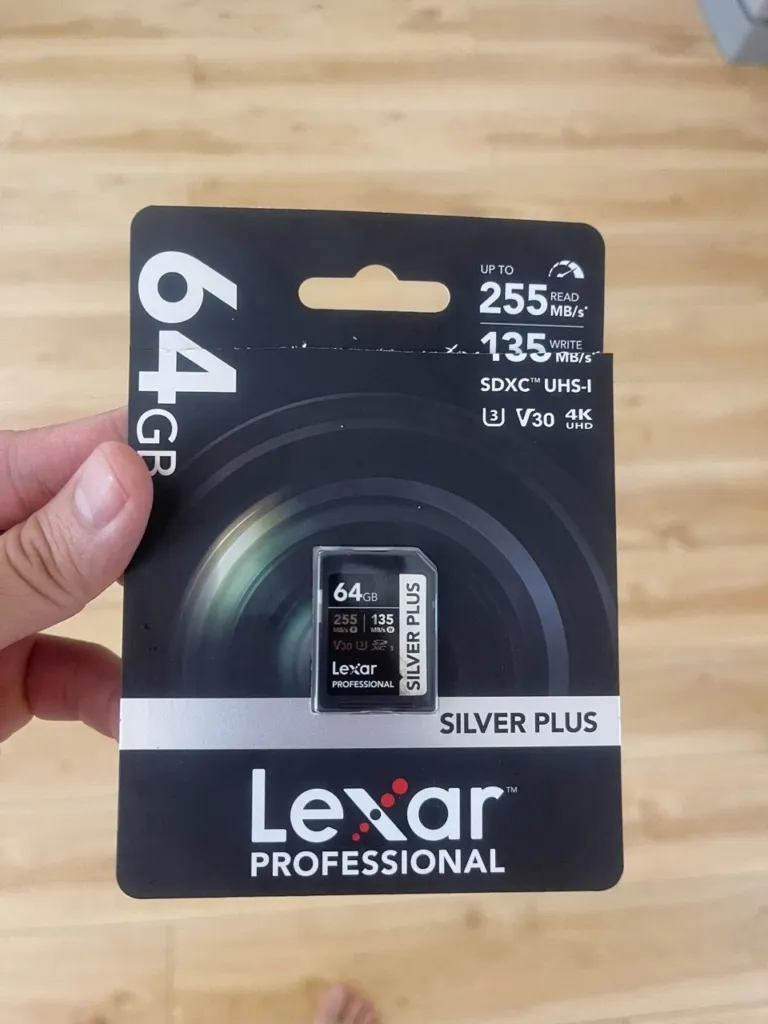 Thẻ nhớ SDXC Lexar Professional Silver Plus UHS-I U3, Tốc độ 205MB/s - AKIA Smart Home