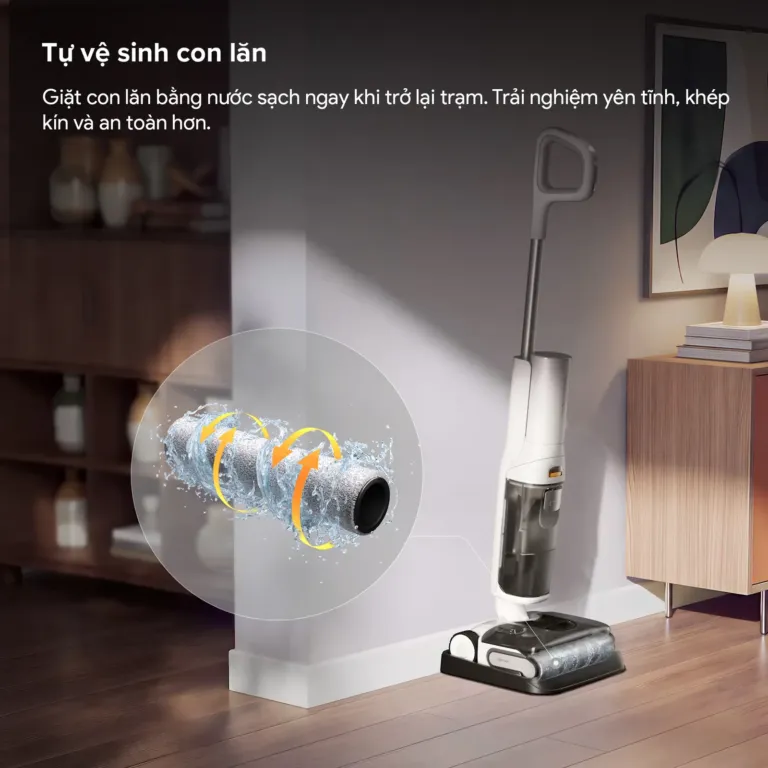 Tự vệ sinh con lăn