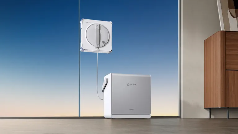 Robot lau kính Ecovacs Winbot W2S Omni 2027 - Robot lau kính và trạm đa năng bên cửa kính