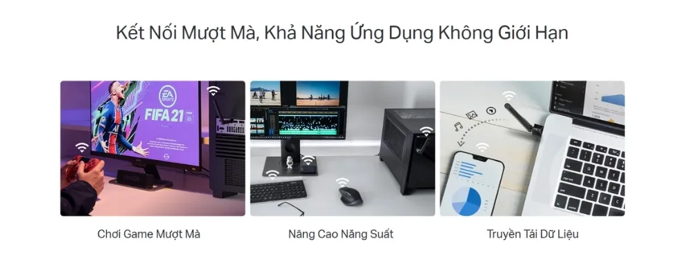 Bộ Chuyển Đổi Usb Bluetooth 5.4 Tầm Xa Tp-Link – Ub500 Plus - Akia Smart Home